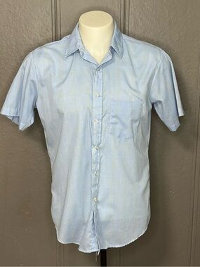 Vintage Dee Cee Blue Short Sleeve Shirt